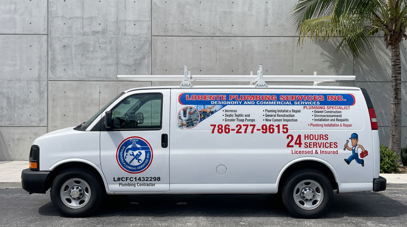 Commercial plumbing services in Miami, Florida